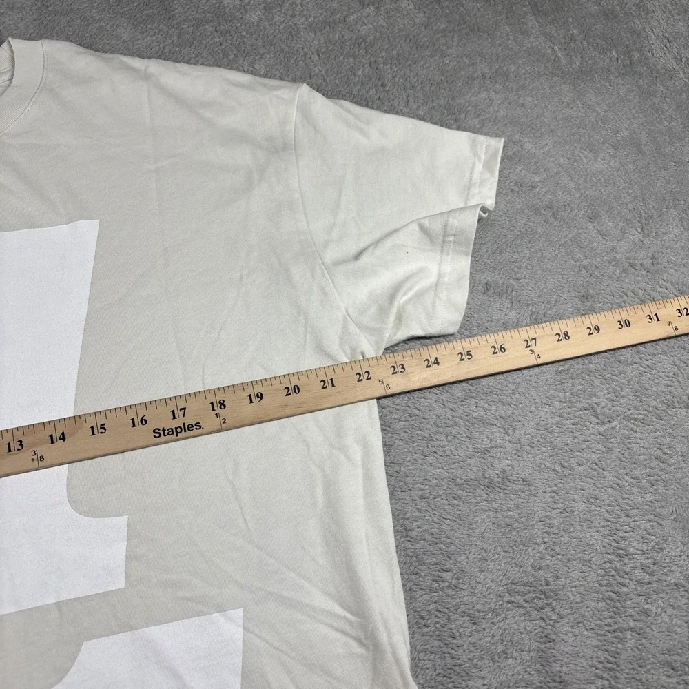 Harley Davidson Bar and Shield‎ Classic 1's T-Shirt Beige Men's Size Small